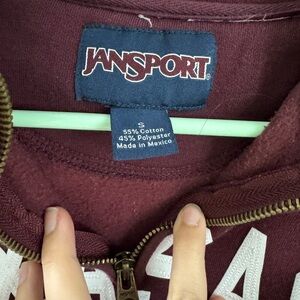 Jansport Texas A&M quarter zip pull over size small